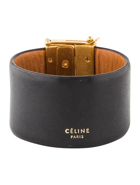 celine leather bracelet for sale|Celine bracelet for women.